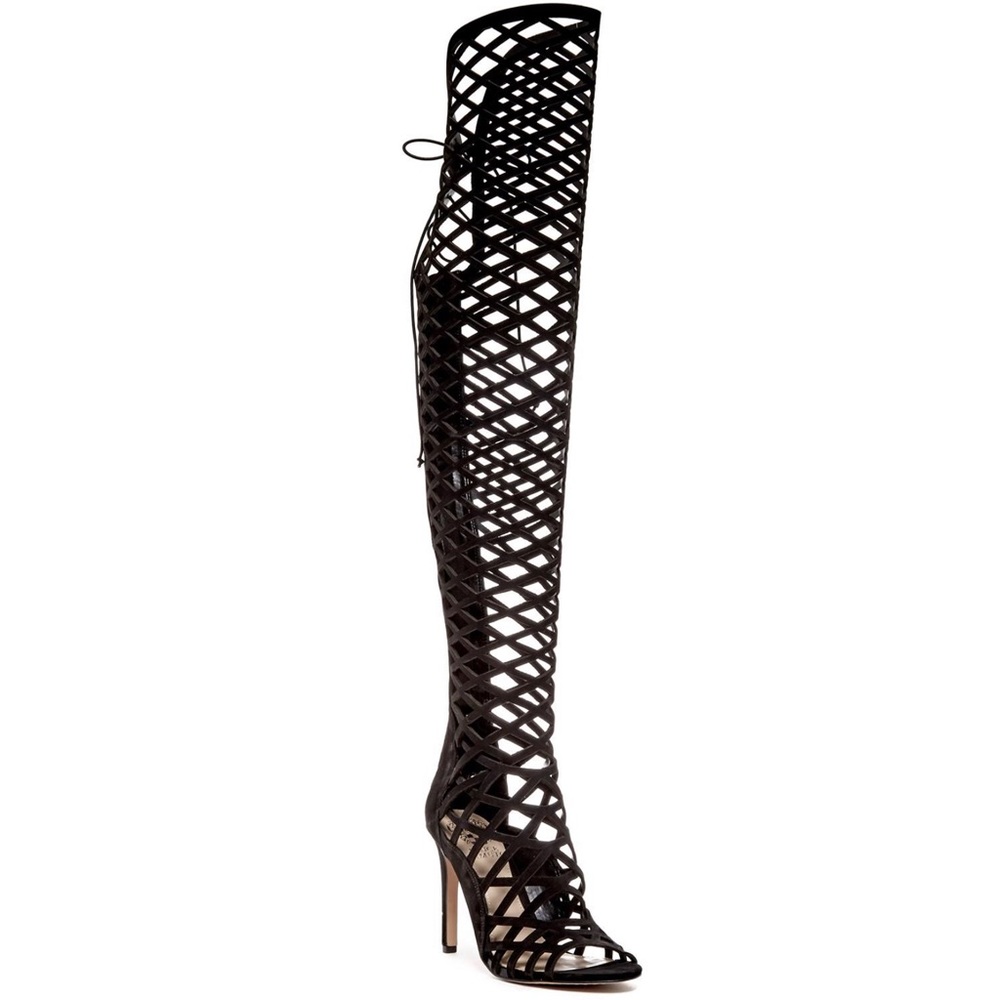 Vince Camuto Cutout Over the Knee Boots-Keliana